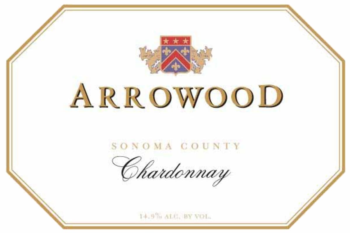 Arrowood Sonoma County Chardonnay 2008 Front Label