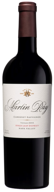 Martin Ray Stags Leap Cabernet Sauvignon 2015 Front Bottle Shot