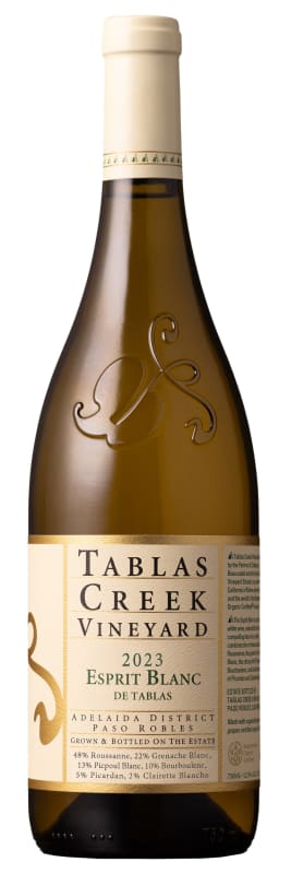 Tablas Creek Esprit de Tablas Blanc 2023 Front Bottle Shot