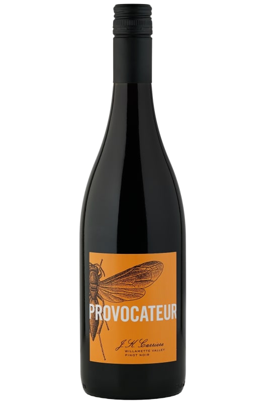 J.K. Carriere Provocateur Pinot Noir 2022 Front Bottle Shot