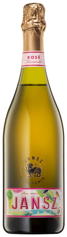 Jansz Tasmania Premium Rose Special Release Label Front Bottle Shot