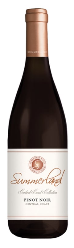 Summerland Central Coast Pinot Noir 2017 Front Bottle Shot