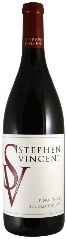 Stephen Vincent Pinot Noir 2014 Front Bottle Shot