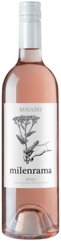 Milenrama Rioja Rosado 2021 Front Bottle Shot