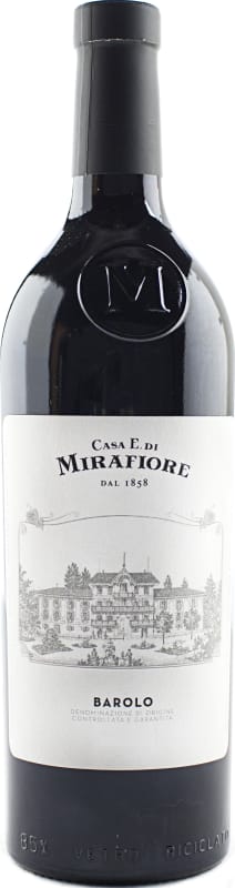 Mirafiore Barolo 2013 Front Bottle Shot