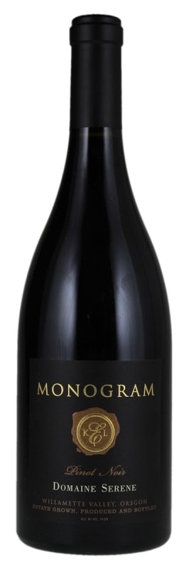 Domaine Serene Monogram Pinot Noir 2003 Front Bottle Shot