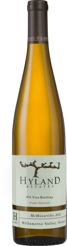 Hyland Estates Old Vine Riesling 2020 Front Bottle Shot