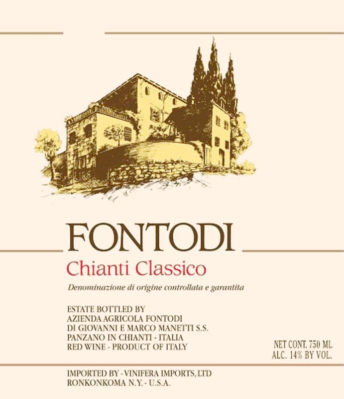 Fontodi Chianti Classico (1.5 Liter Magnum) 2021 Front Label