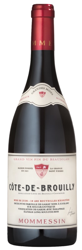Mommessin Cote de Brouilly 2022 Front Bottle Shot