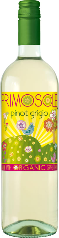 Primosole Pinot Grigio 2018 Front Bottle Shot