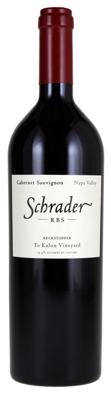 Schrader RBS To Kalon Vineyard Cabernet Sauvignon 2006 Front Bottle Shot