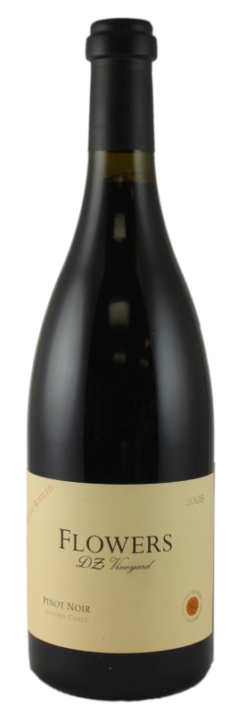 Flowers DZ Vineyard Pinot Noir 2006 Front Bottle Shot