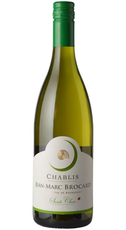 Brocard Sainte Claire Chablis 2018 Front Bottle Shot