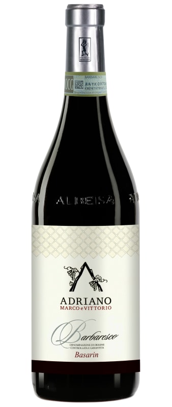 Adriano Marco e Vittorio Basarin Barbaresco 2020 Front Bottle Shot