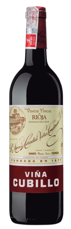 R. Lopez de Heredia Vina Cubillo Crianza 2018 Front Bottle Shot