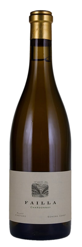Failla Platt Vineyard Chardonnay 2019 Front Bottle Shot