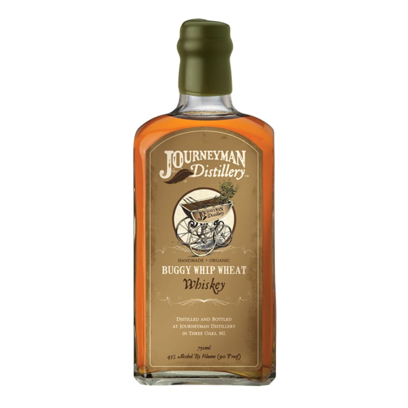 Journeyman Buggy Whip Wheat Whiskey Front Bottle Shot