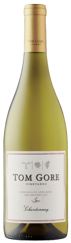Tom Gore Chardonnay 2017 Front Bottle Shot