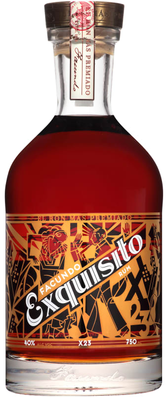 Facundo Exquisito Rum Front Bottle Shot