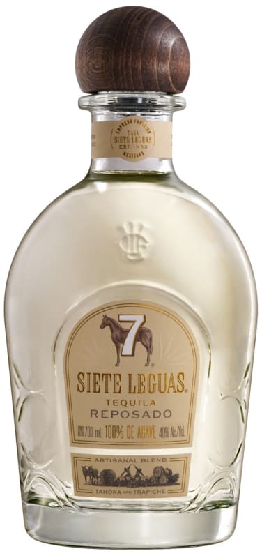 Siete Leguas Reposado Tequila (700ML) Front Bottle Shot