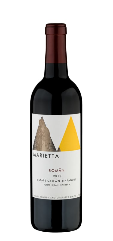 Marietta Cellars Roman Estate Zinfandel 2018 Front Bottle Shot