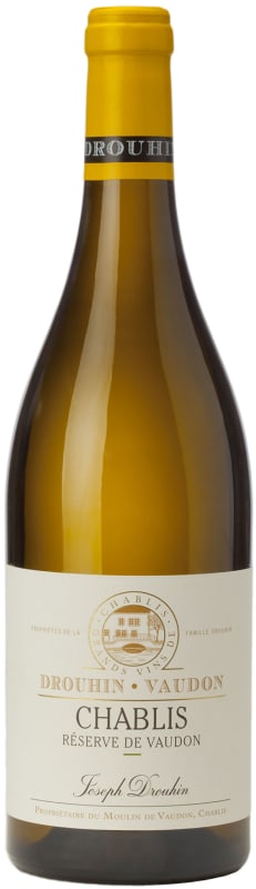 Domaine Drouhin Vaudon Chablis Reserve de Vaudon 2017 Front Bottle Shot