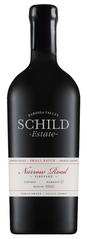 Schild Estate Narrow Road Shiraz Cabernet 2018 Front Bottle Shot