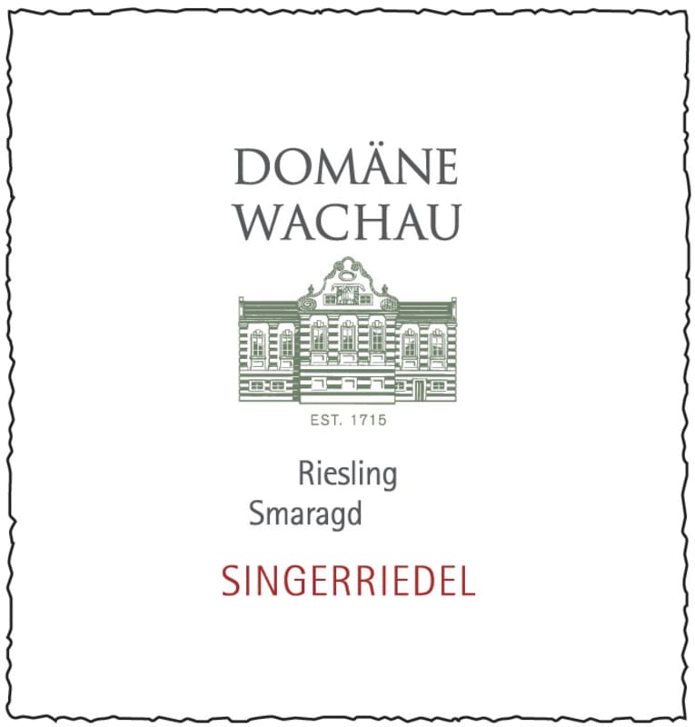 Domane Wachau Singerriedel Smaragd Riesling 2014 Front Label