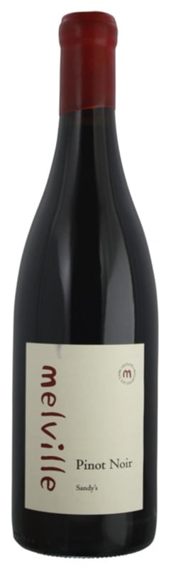 Melville Sandy's Block Pinot Noir 2016 Front Bottle Shot