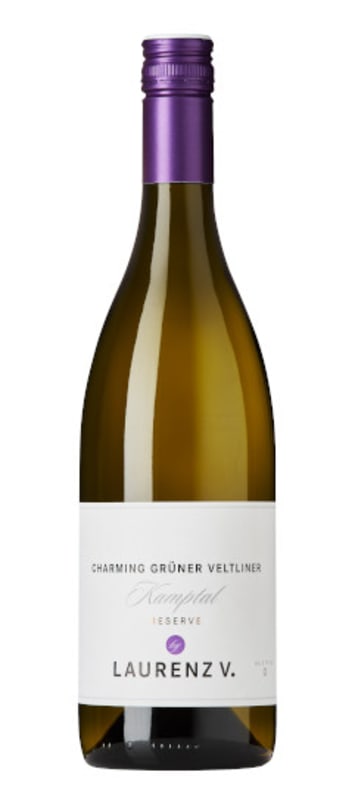 Laurenz V Charming Reserve Gruner Veltliner 2019 Front Bottle Shot