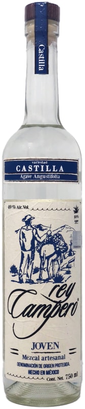 Rey Campero Castilla Mezcal Front Bottle Shot