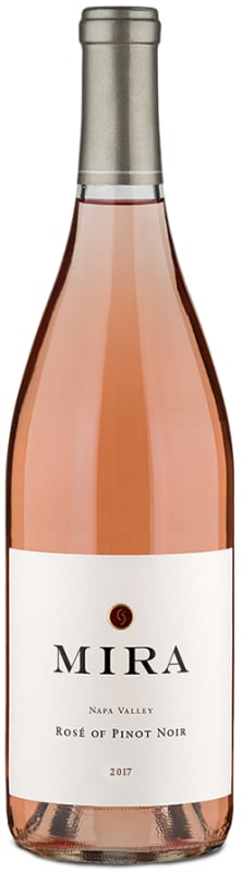 Mira Winery Rose of Pinot Noir 2017 Front Bottle Shot