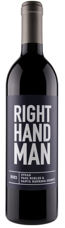 McPrice Myers Right Hand Man Syrah 2021 Front Bottle Shot