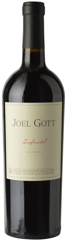 Joel Gott California Zinfandel 2017 Front Bottle Shot