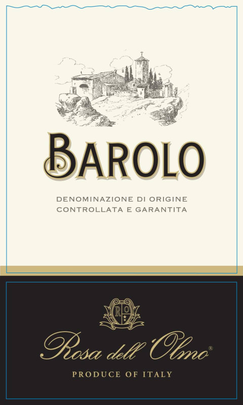 Rosa dell'Olmo Barolo Nebbiolo 2011 Front Label