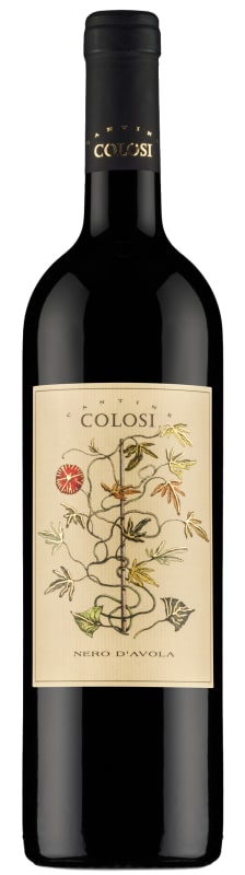 Colosi Nero d'Avola 2022 Front Bottle Shot