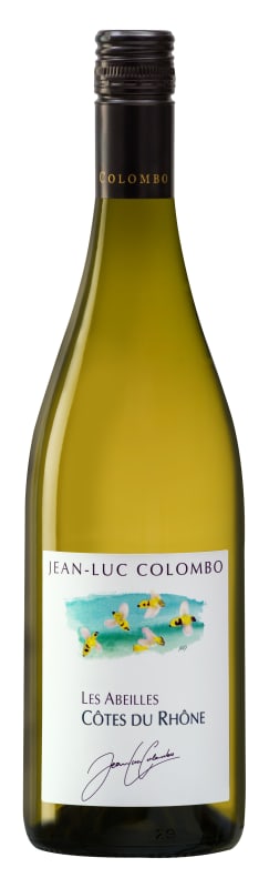 Jean-Luc Colombo Cotes du Rhone Les Abeilles Blanc 2020 Front Bottle Shot