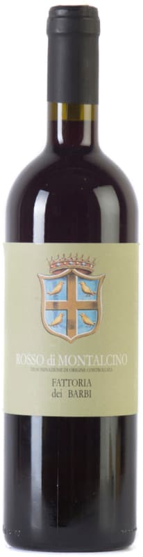 Fattoria dei Barbi Rosso di Montalcino 2016 Front Bottle Shot