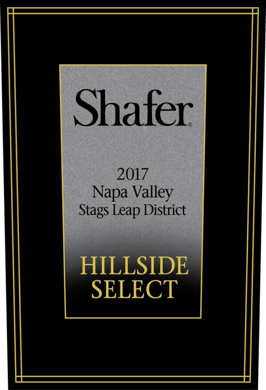 Shafer Hillside Select Cabernet Sauvignon (3 Liter Bottle) 2017 Front Label