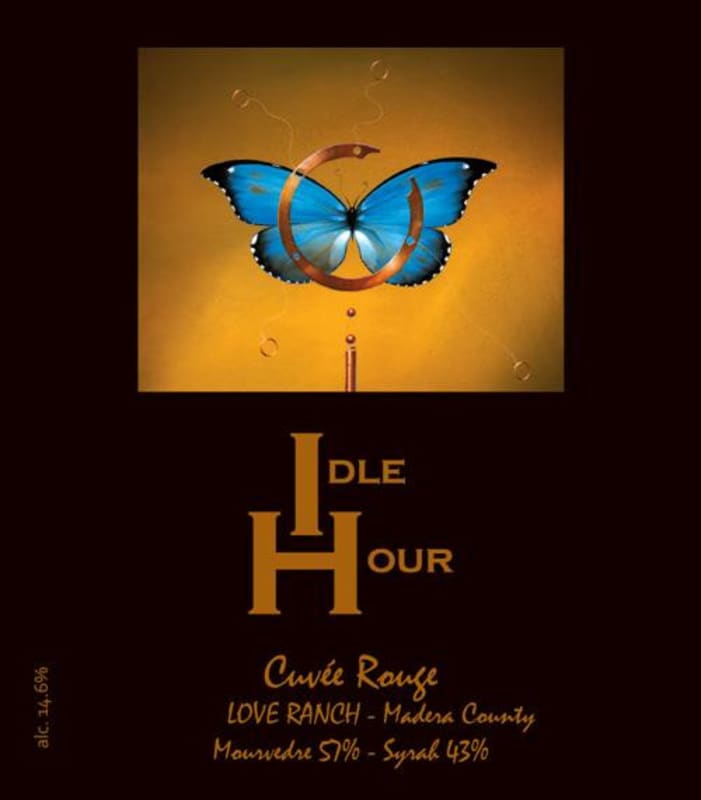 Idle Hour Winery Cuvee Rouge 2011 Front Label