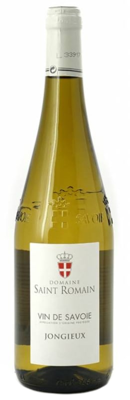 Domaine Saint Romain Jongieux Jacquere 2018 Front Bottle Shot