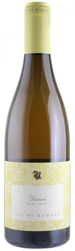 Vie di Romans Dessimis Pinot Grigio 2018 Front Bottle Shot