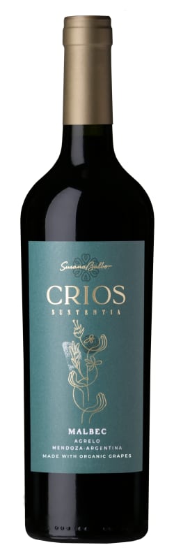 Crios de Susana Balbo Sustentia Organic Malbec 2023 Front Bottle Shot