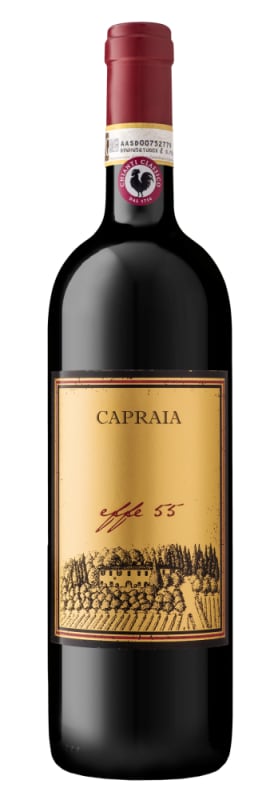 Tenuta di Capraia Chianti Classico Effe 55 Gran Selezione 2020 Front Bottle Shot