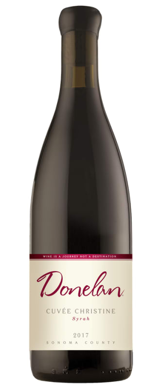 Donelan Cuvee Christine Syrah 2017 Front Bottle Shot