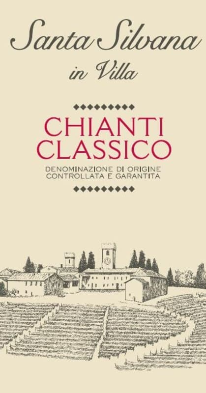 Santa Silvana Chianti Classico In Villa 2013 Front Label