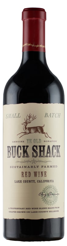 Shannon Ridge Buck Shack Red 2021 Front Bottle Shot