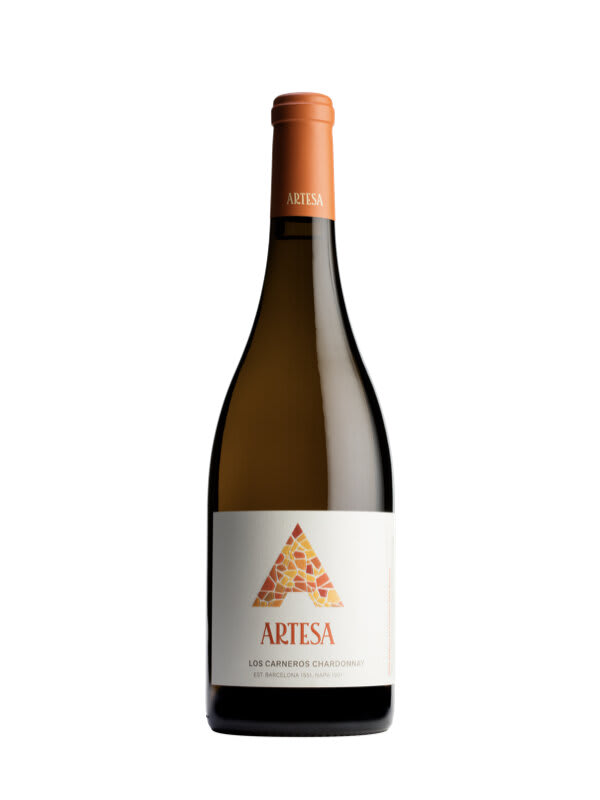 Artesa Carneros Chardonnay 2019 Front Bottle Shot