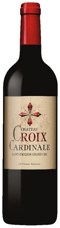 Chateau Croix Cardinal 2016 Front Bottle Shot