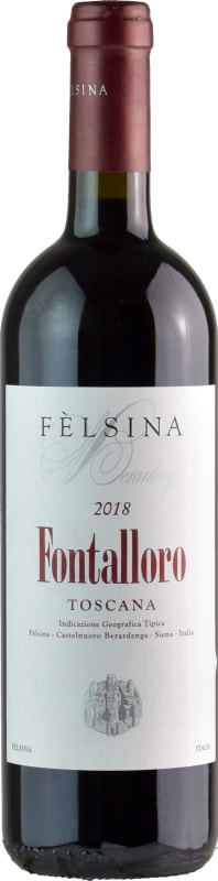 Felsina Fontalloro 2018 Front Bottle Shot